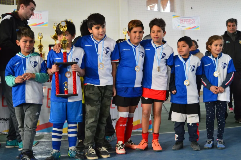 Concluyó el primer torneo maragato de fútbol infantil