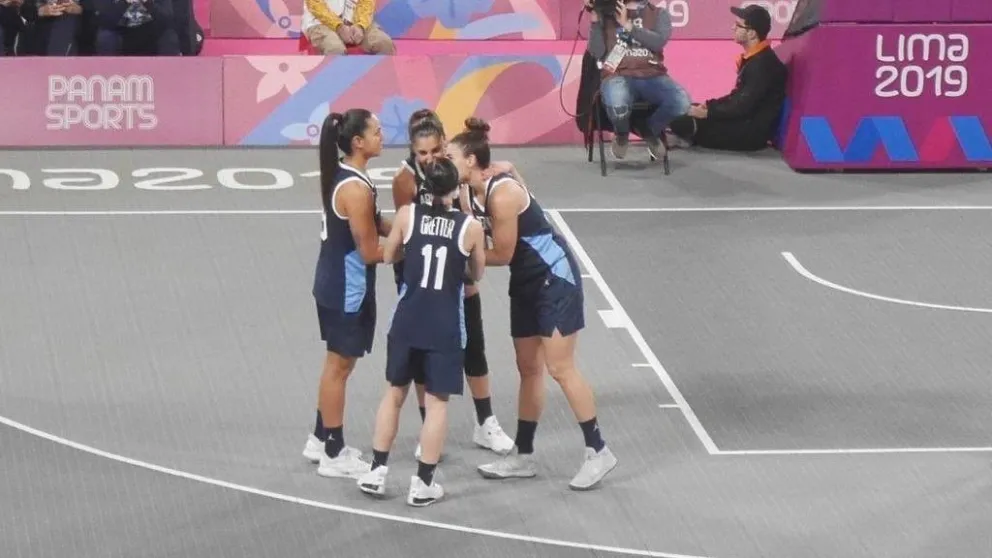 Plata para las chicas del 3 x 3