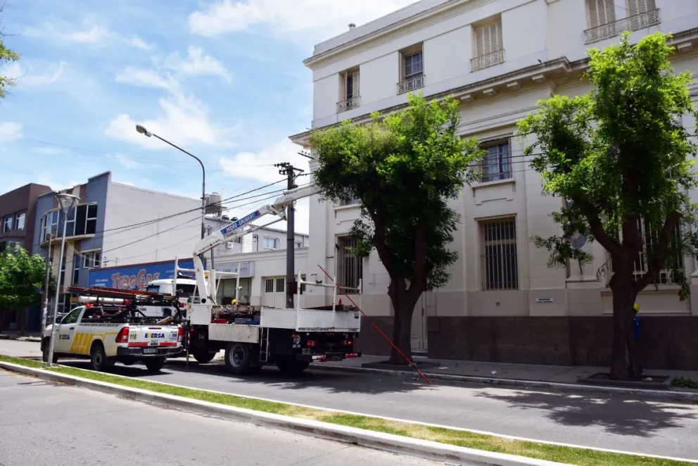Cortarán la luz en el centro de la capital