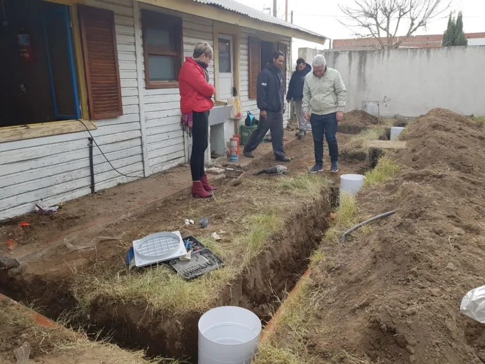 El Intendente visitó el hospital de Villalonga