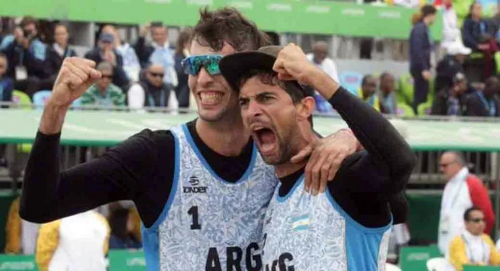 La dupla argentina de beach voley obtuvo el bronce