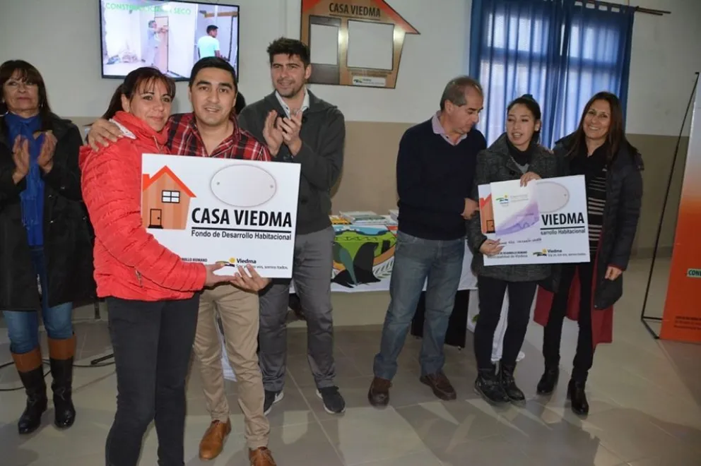 Más de 2700 familias fueron beneficiadas con el programa Casa Viedma