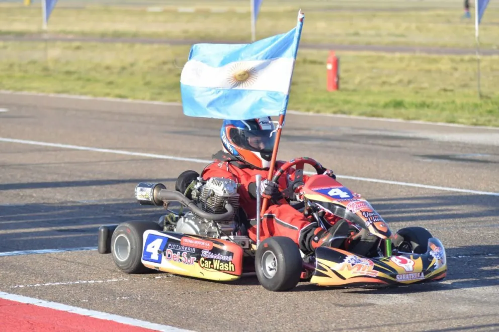 El Autódromo de Viedma respiró karting