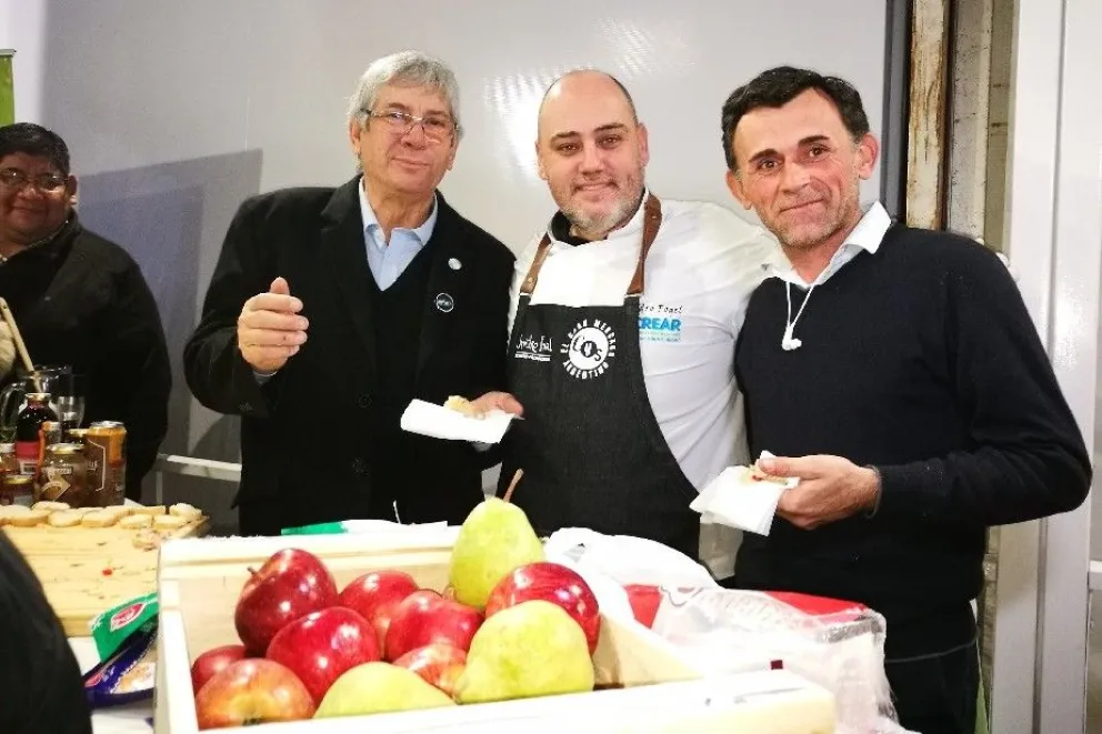 Manzanas y peras rionegrinas en la Rural de Palermo
