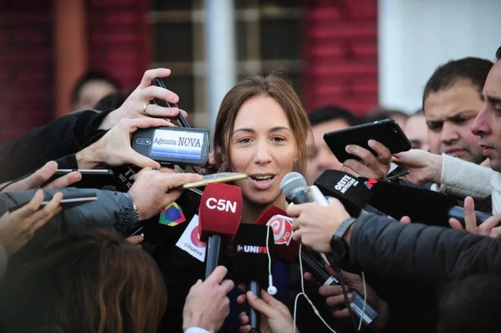 María Eugenia Vidal: “Hoy los argentinos empezamos a definir nuestro futuro”