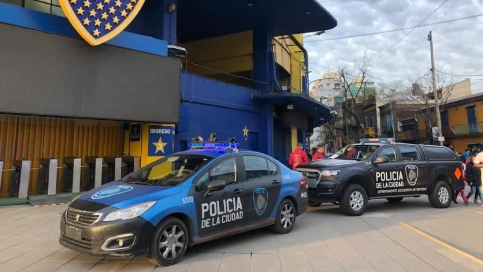 Amenaza de bomba en la Bombonera