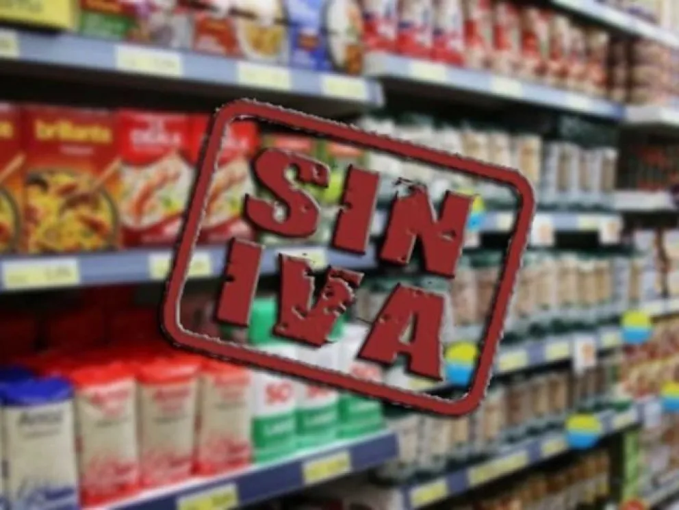 Nación eliminó el IVA para alimentos de la canasta básica