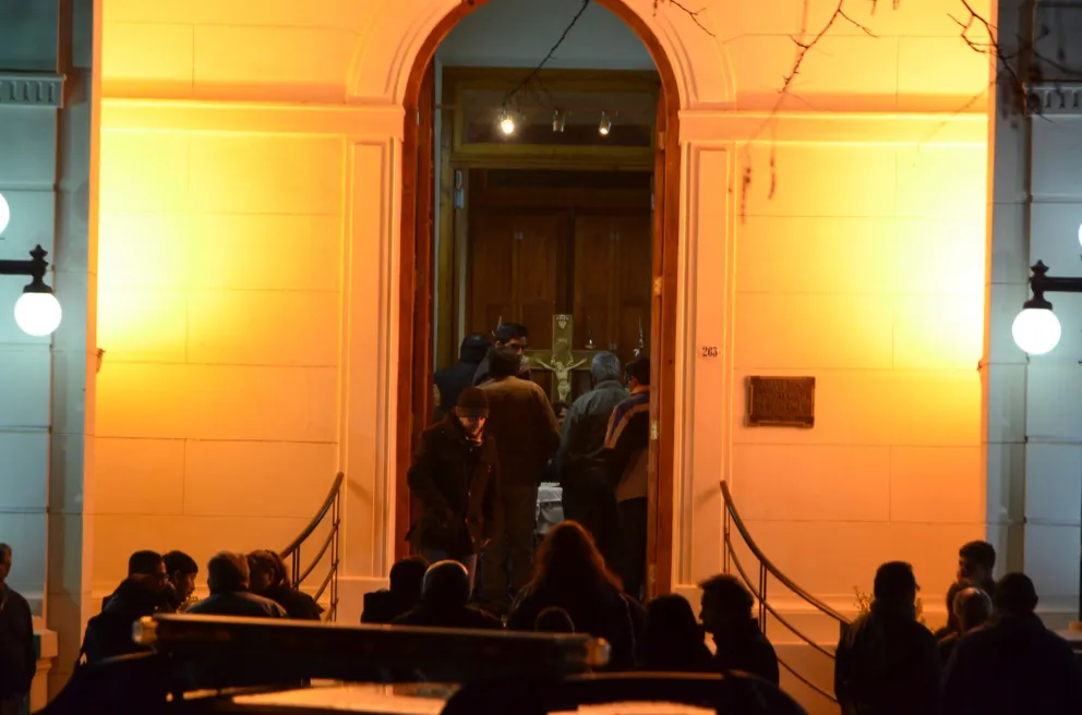 Cientos de vecinos despidieron a Foulkes