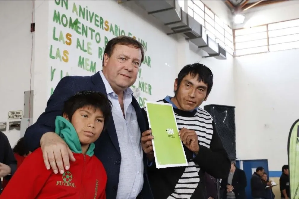 Se entregaron 52 lotes a familias de San Javier