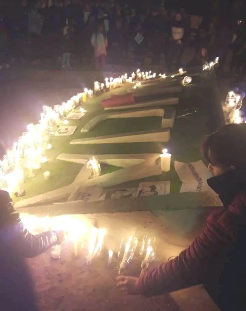 Villalonga: Masiva marcha en reclamo de Justicia