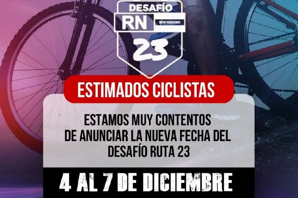 El Desafío Ruta 23 será en diciembre