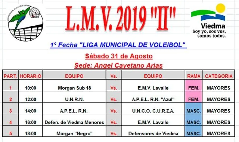 Comienza la Liga de Voley