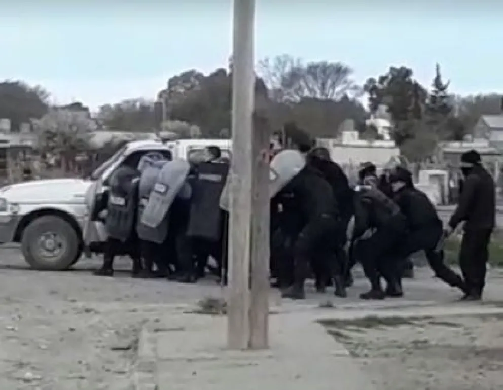Disturbios y disparos en el barrio Nehuén