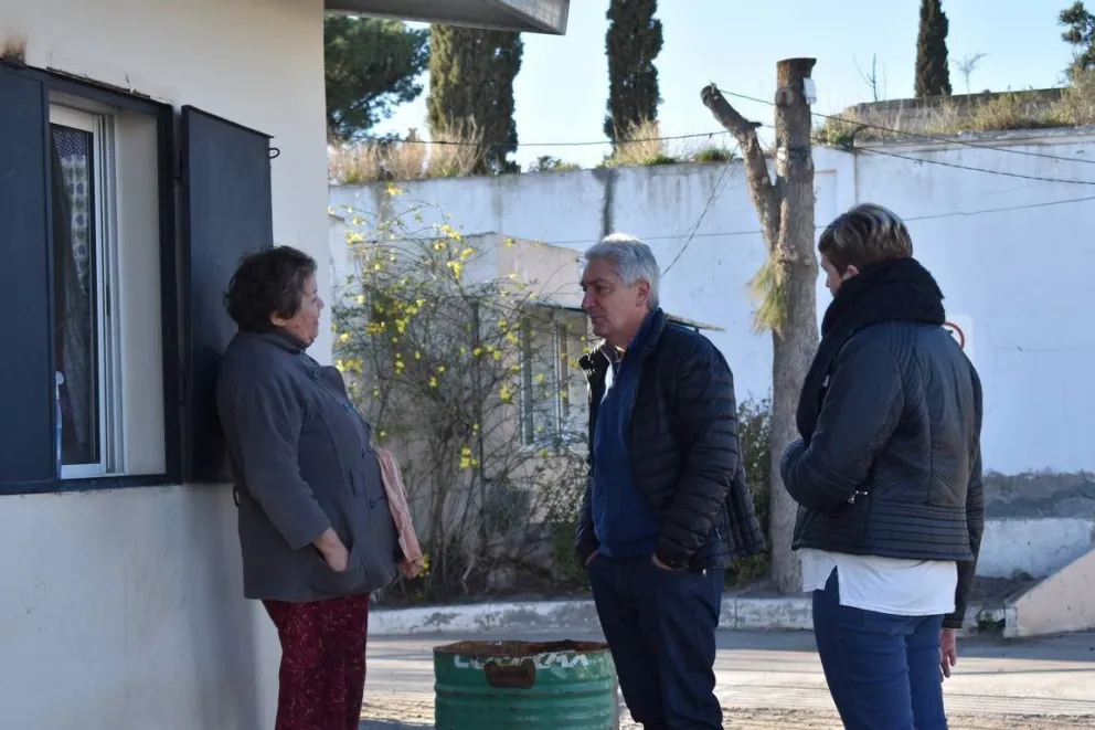 Recorrida oficial por la obra de puesta en valor del Cementerio