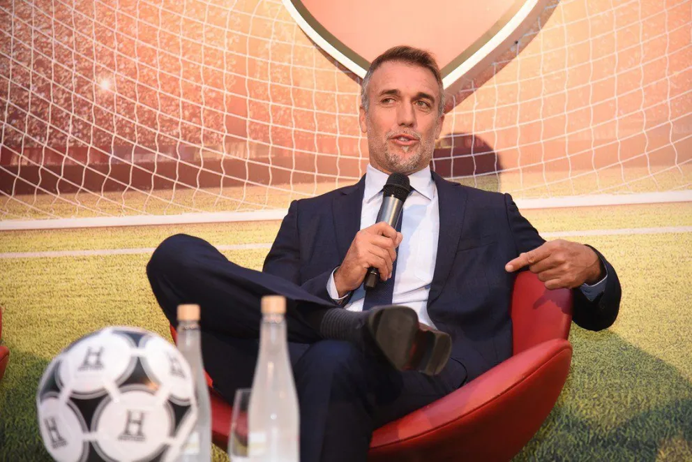 El sufrimiento de Gabriel Batistuta
