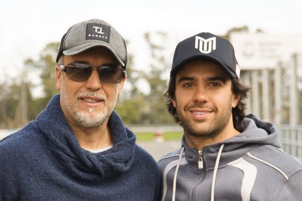 Batistuta giró junto a Manu Urcera