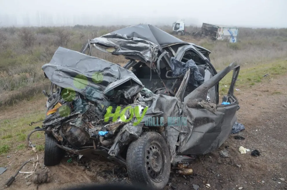 Murieron dos hombres en un brutal accidente