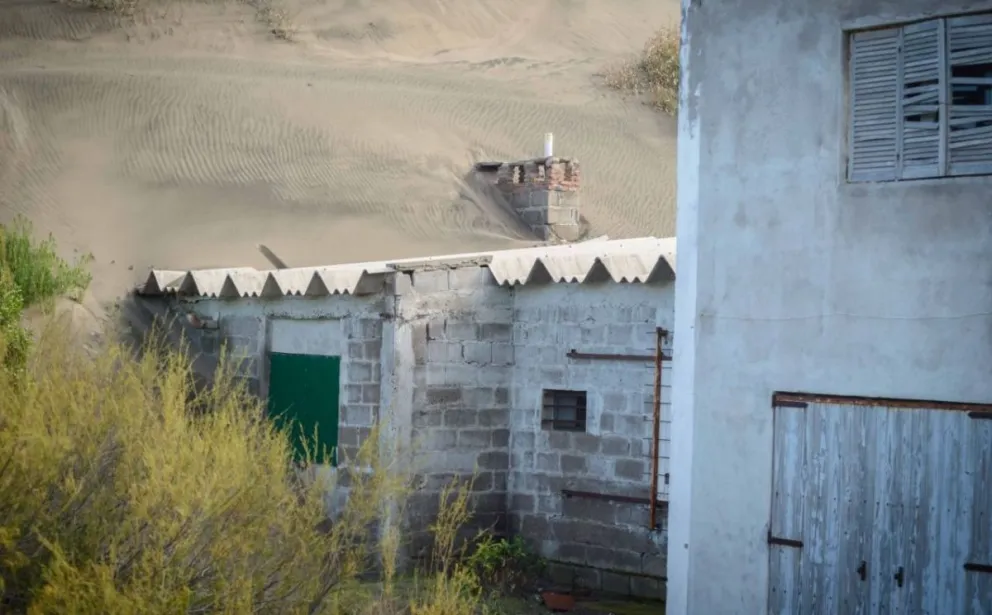 Supervisaron los daños que la sudestada ocasionó en la Costa Atlántica viedmense