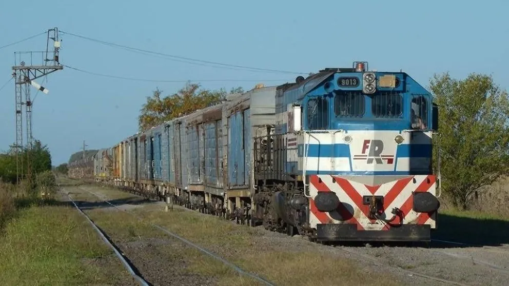 Río Colorado: un tren descarriló tras embestir una vaca