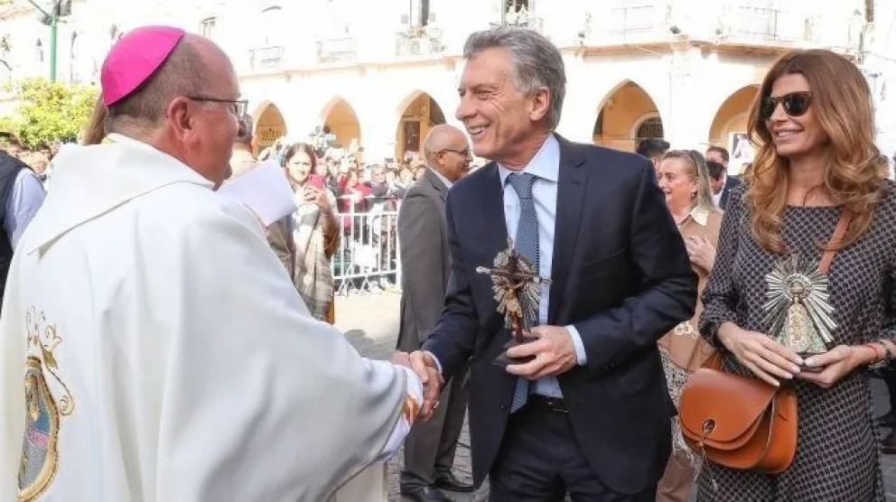 Macri viajó a Salta para "rezar por el futuro de todos los argentinos"