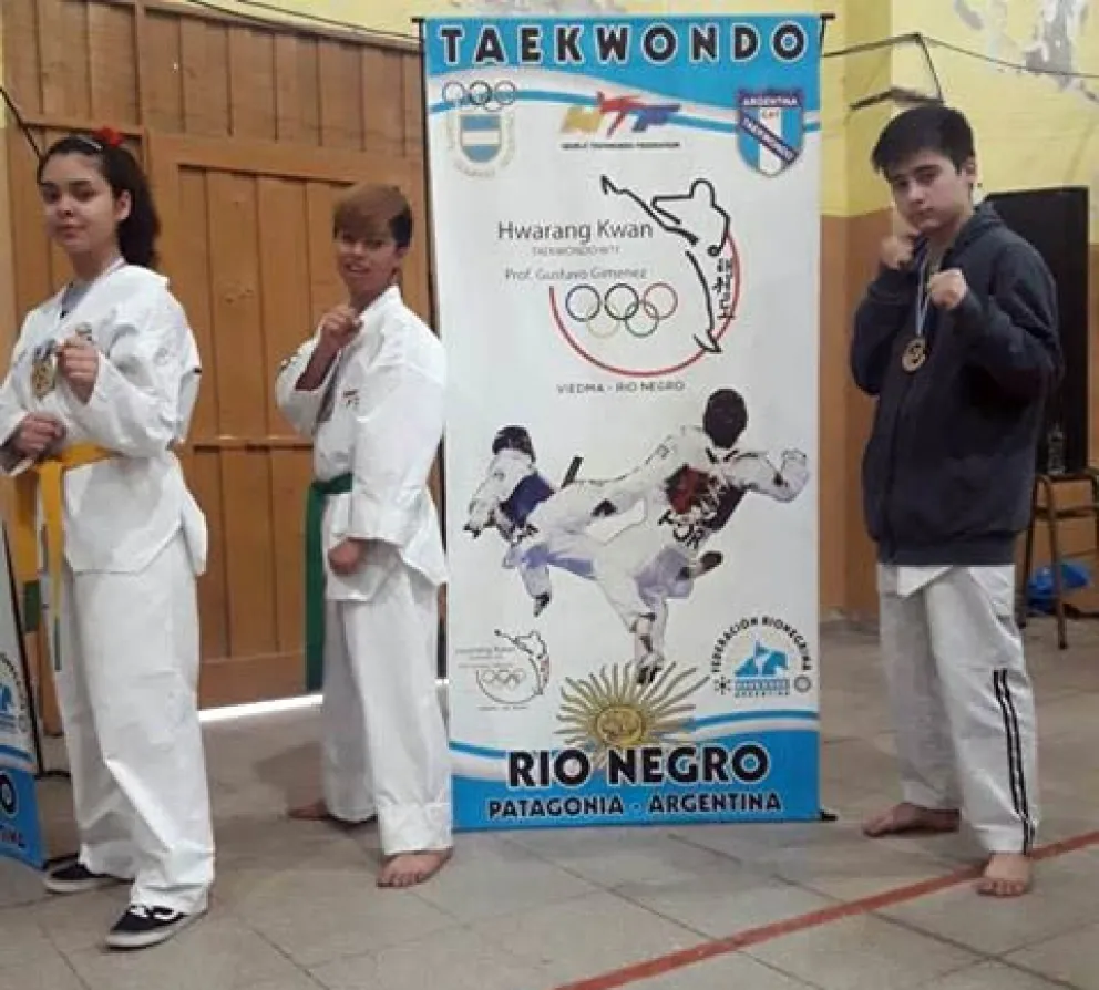 Dos viedmenses al equipo rionegrino de Taekwondo