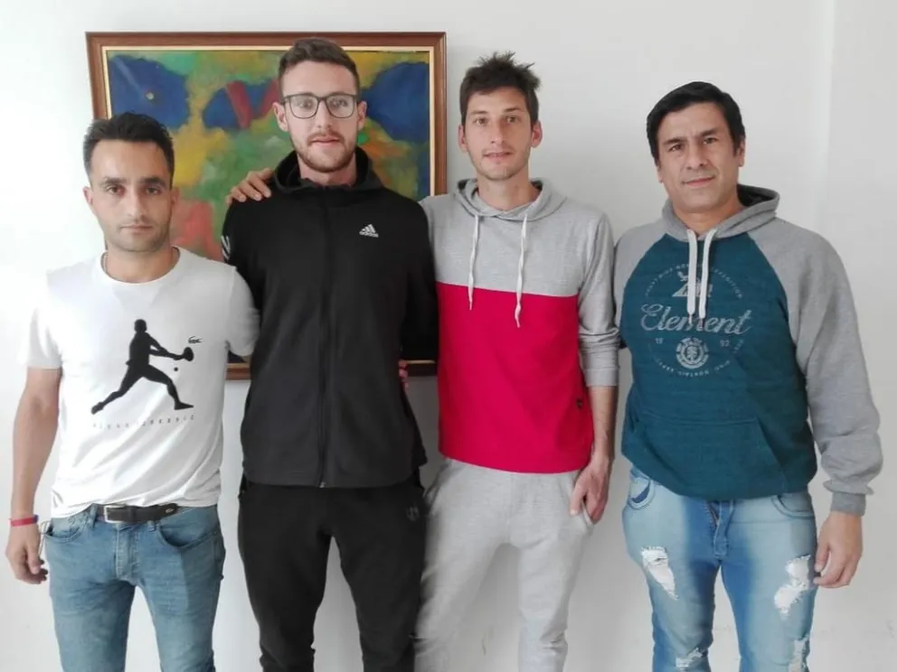 Los campeones del tenis local