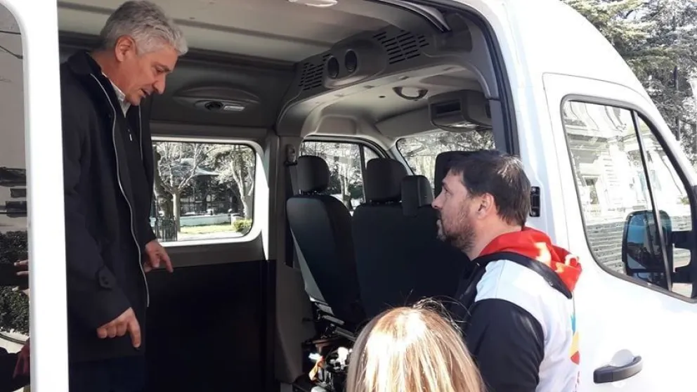 Nuevo móvil para transporte de personas con discapacidad