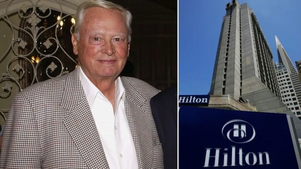 Murió el multimillonario hotelero Barron Hilton
