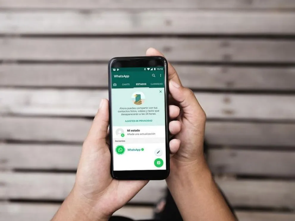 Compartí estados de Whatsapp en Facebook 