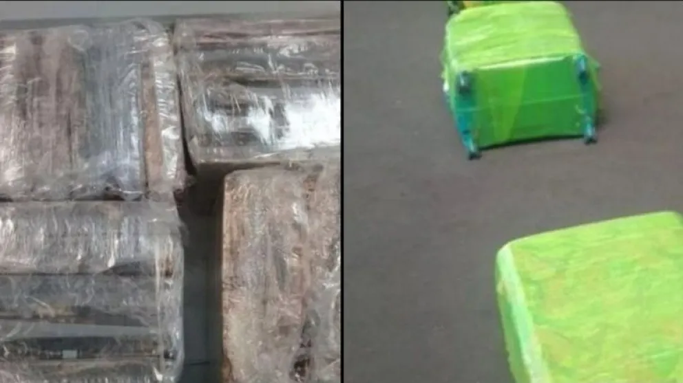 Secuestraron 250 kilos de cocaína en Ezeiza: 13 detenidos