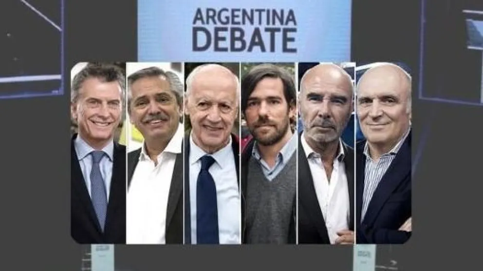 Debates presidenciales: orden y ubicación de los candidatos