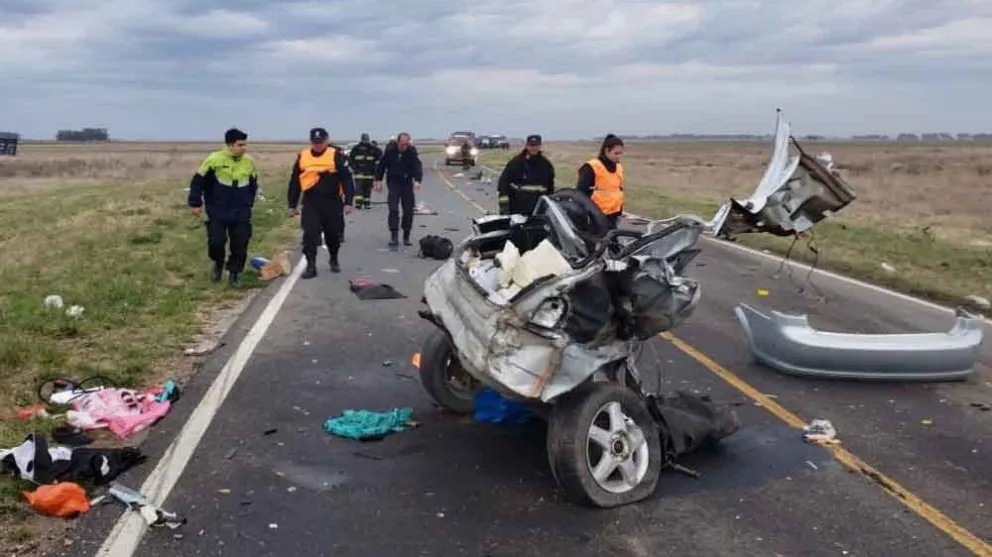 Murió una pareja de Las Grutas en un brutal accidente