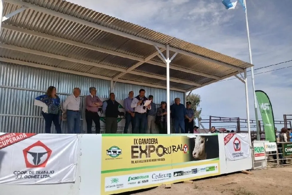 “Los rionegrinos también vivimos de nuestra ganadería"