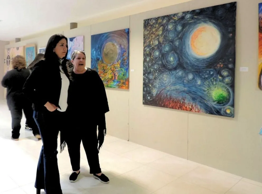 Artistas plásticos exponen en el Concejo Deliberante