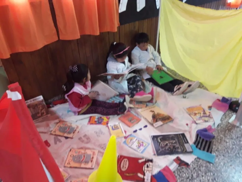 Maratón de lectura en Cardenal Cagliero