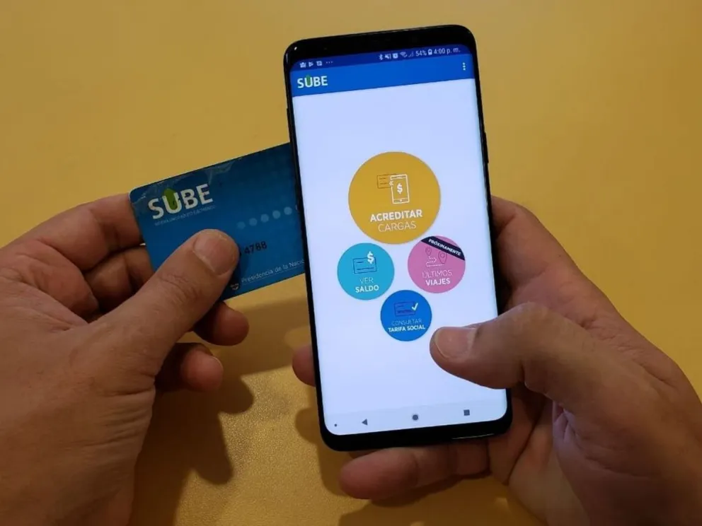 Carga SUBE, la app para recargar la SUBE desde el celular
