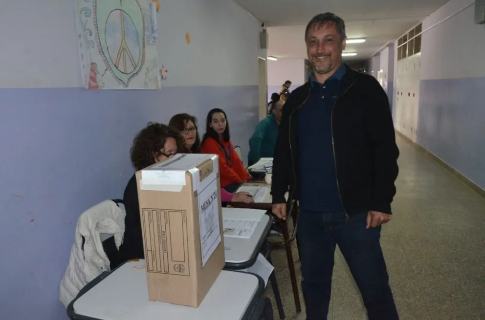 Chironi y Arregui votaron en el Inalauquen