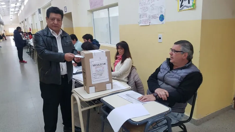 "Los viedmenses están con muchas ganas de votar"