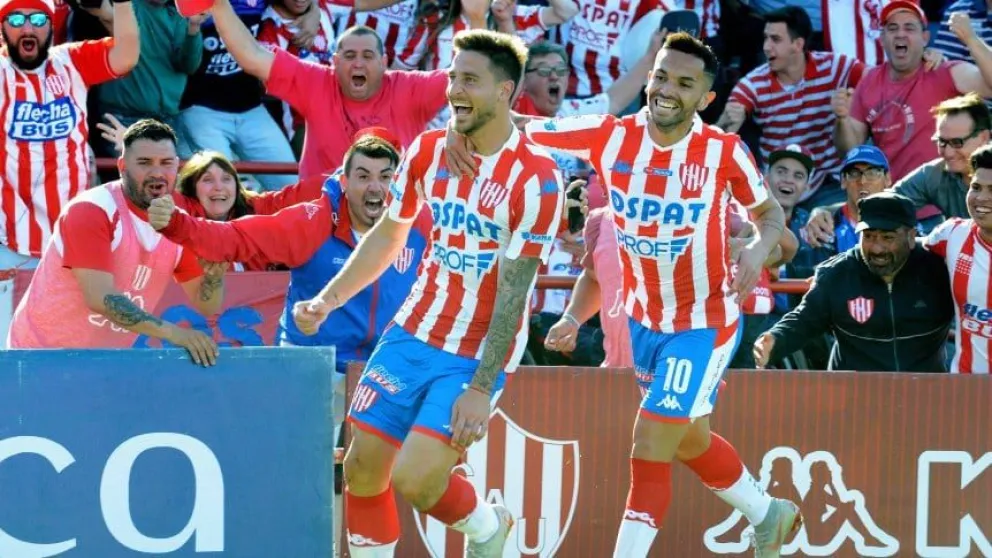 Mazzola le dio el triunfo a Unión en el clásico