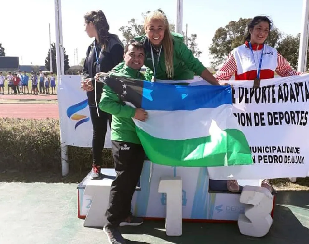 Irupé Jaramillo es de oro en lanzamiento de bala