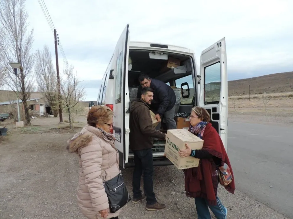 Campaña solidaria por los abuelos de la Línea Sur