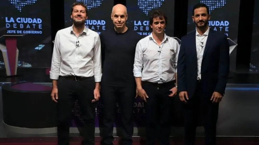 Lo que dejó el debate  a Jefe de Gobierno porteño