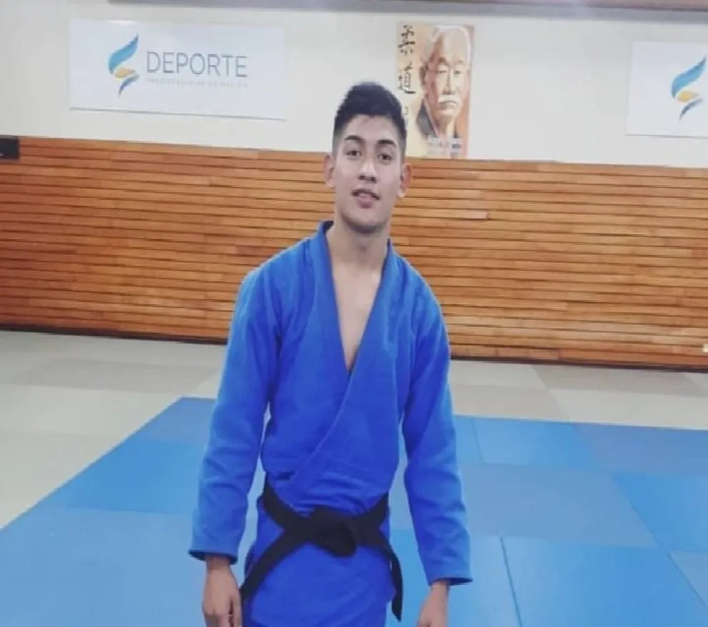 Un judoca viedmense y agradecido