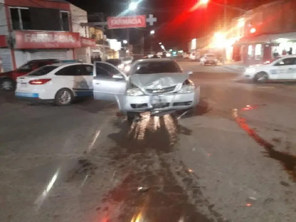 Triple choque en O'Higgins y Álvaro Barros