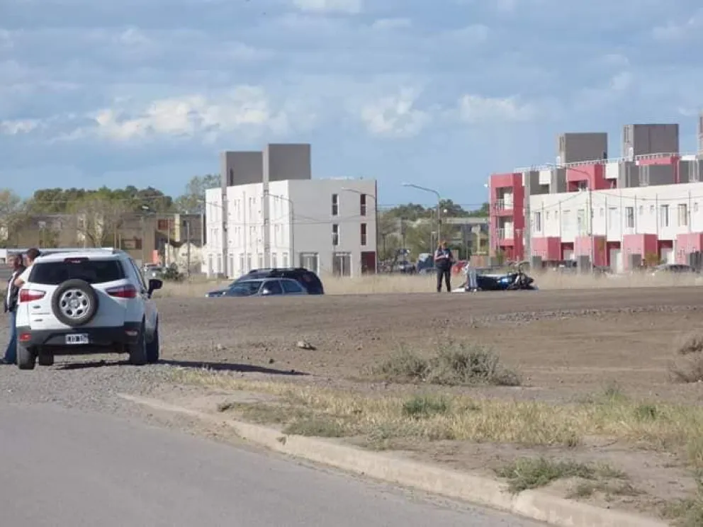 Murió un policía en un accidente vial