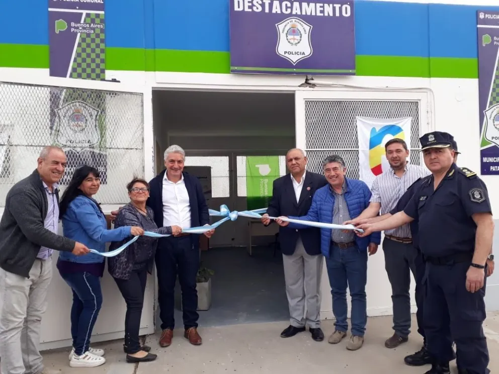 Zara inauguró el  destacamento policial de Villa Rita