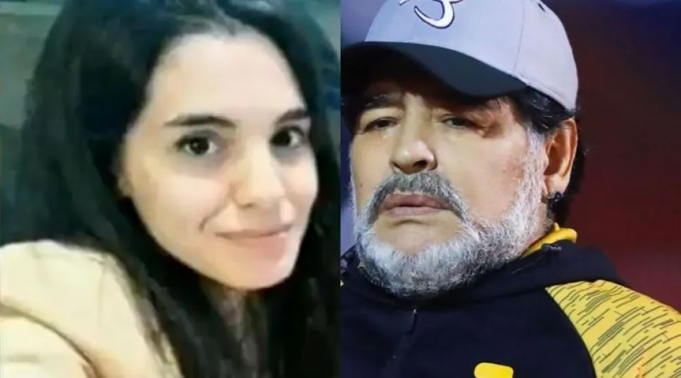 Apareció una supuesta hija de Diego Maradona