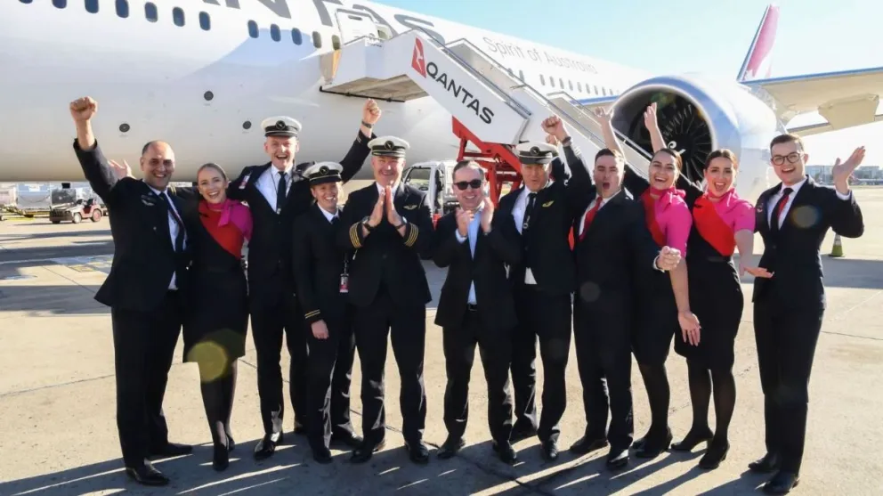 Primer vuelo de un avión comercial tras 20 horas sin escala