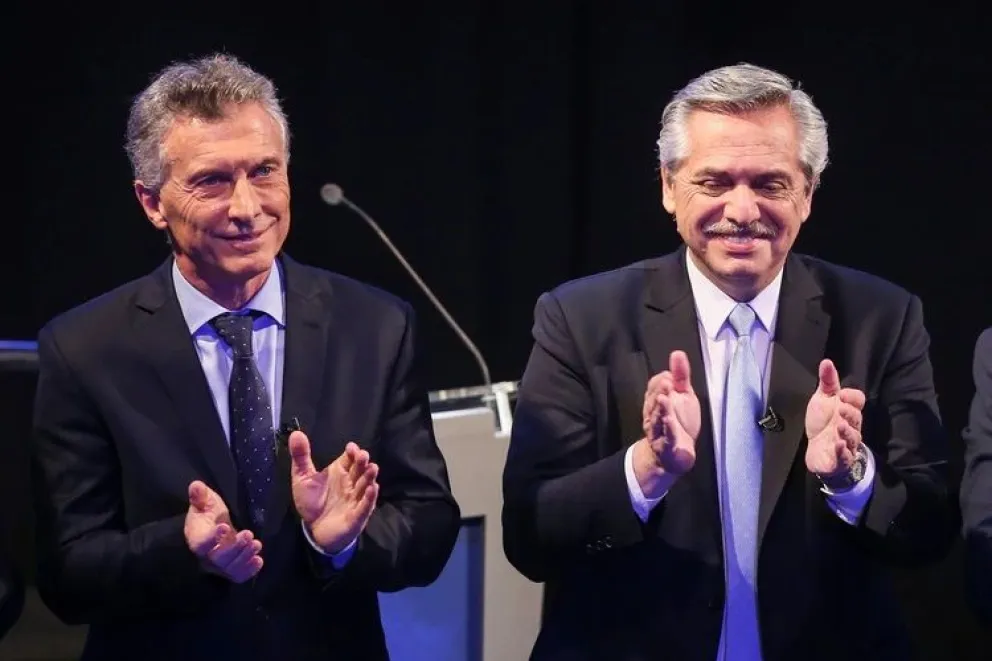 Enfrentamientos entre Macri y Fernández que no salieron al aire