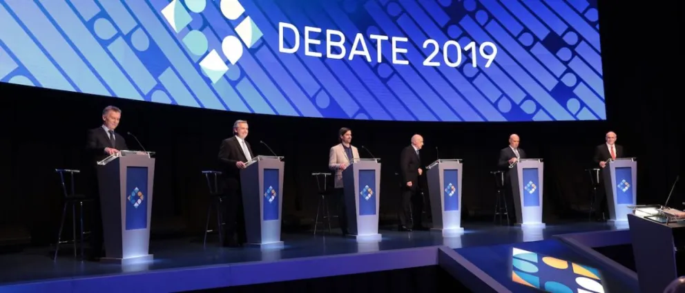 Mirá el chequeo de las frases de los candidatos en el debate